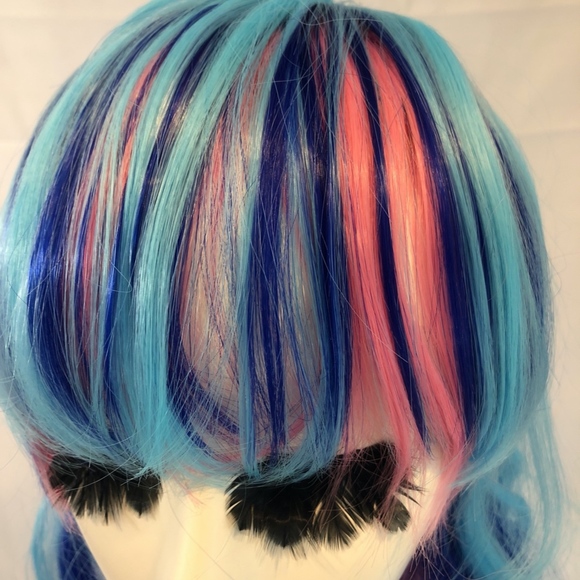 Brand New cosplay Wig Rainbow Pastel